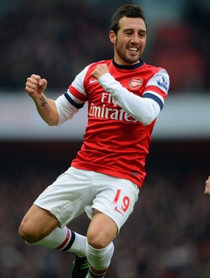 Cazorla Arsenal Aston Villa (Foto: Getty Images)
