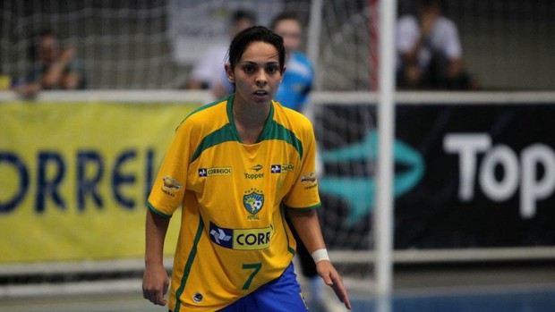 Vanessa Pereira - Melhor jogadora de futsal do mundo (Foto: Arquivo CBFS) Vanessa Pereira - Melhor jogadora de futsal do mundo (Foto: Arquivo CBFS)