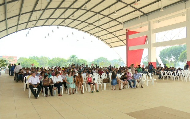 Com capacidade para até três mil pessoas, centro de convenções serviiu como local para a realização do Fórum de Reitores da Região Norte (Foto: Bom Dia Amazônia)