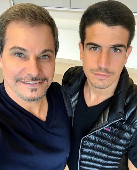 Edson Celulari e filho Enzo (Foto: Reprodução/Instagram)