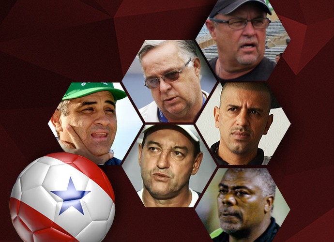carrossel 10 treinadores do Parazão (Foto: Infoesporte)