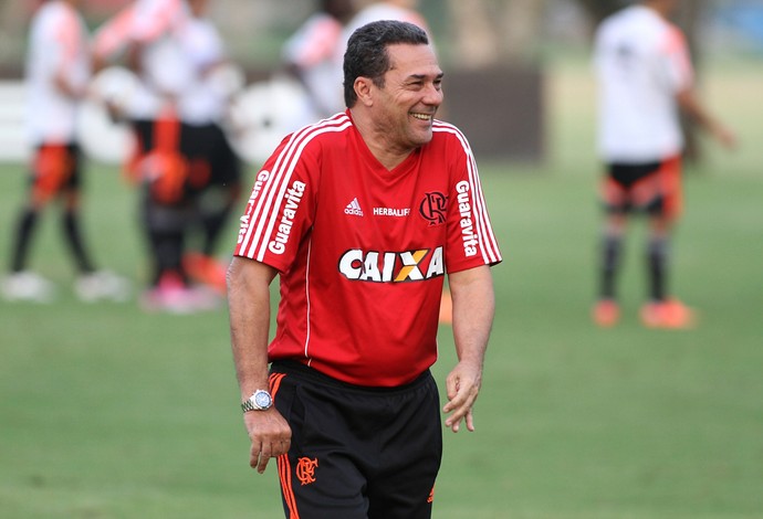 Luxemburgo, treino, Ninho do Urubu (Foto: Gilvan de Souza/Fla Imagem) Luxemburgo, treino, Ninho do Urubu (Foto: Gilvan de Souza/Fla Imagem)