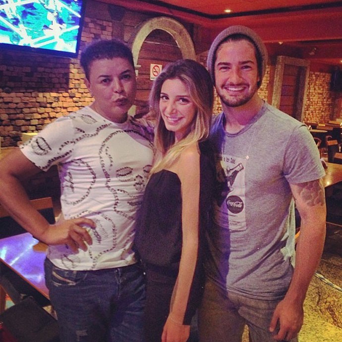 Alexandre Pato com a namorada (Foto: Reprodução / Instagram) Alexandre Pato com a namorada (Foto: Reprodução / Instagram)