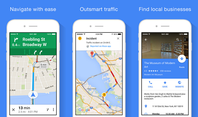 Google Maps foi atualizado para o iOS (Foto: Divulgação/Google)