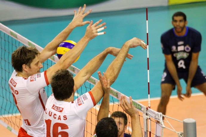 Sesi-SP Cruzeiro Superliga (Foto: Alexandre Arruda/CBV)
