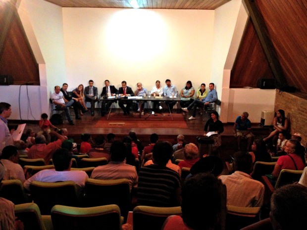 Audiência foi realizada pelo MPF nesta quarta-feira (Foto: Veriana Ribeiro/G1)