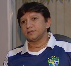 Luiz Carlos Araújo, Presidente da Federação Amapaense de Futsal (Foto: Reprodução/TV Amapá)