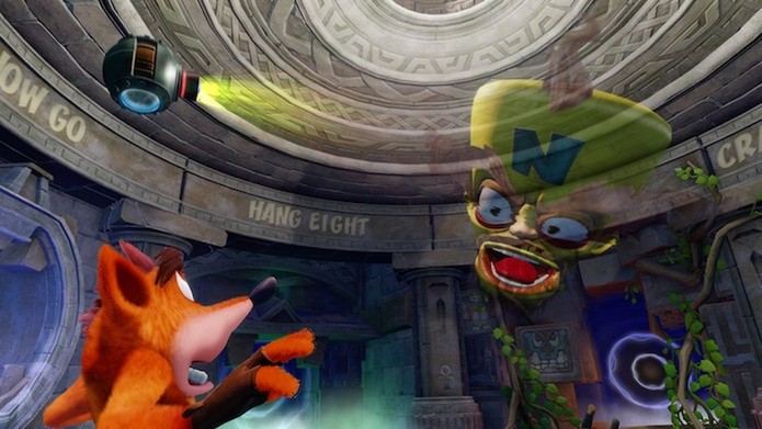 Crash Bandicoot N. Sane Trilogy é a definição de remasterização bem feita (Foto: Reprodução/Victor Teixeira) Crash Bandicoot N. Sane Trilogy é a definição de remasterização bem feita (Foto: Reprodução/Victor Teixeira)