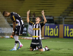 Rafael Marques Fellype Gabriel gol Botafogox Santos (Foto: Celso Pupo / Ag. Estado)