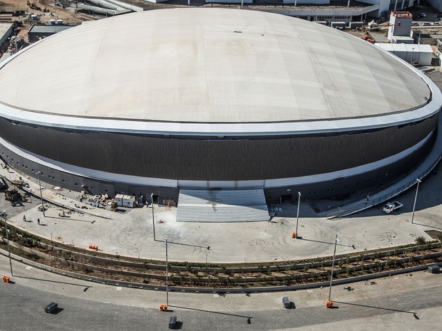 Velódromo foi a última instalação a ser entregue ao Comitê Rio 2016 (Foto: Renato Sette Câmara/Parque Olímpico/Divulgação)