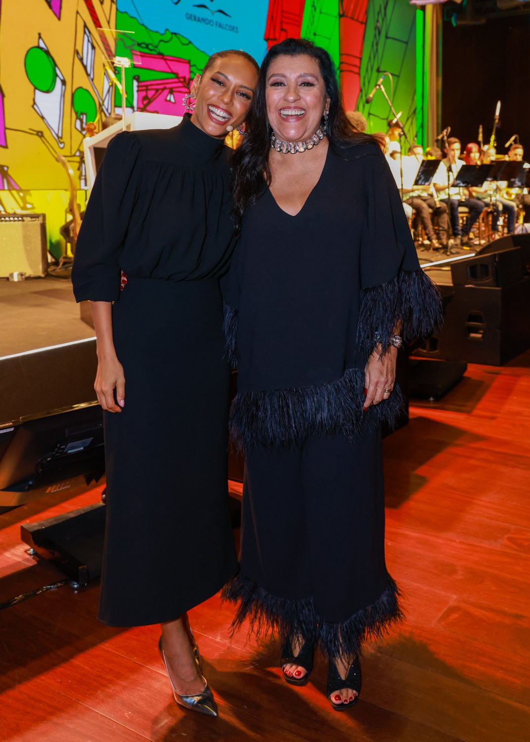 Taís Araujo e Regina Casé (Foto: Patricia Devoraes e Manuela Scarpa/Brazil News)