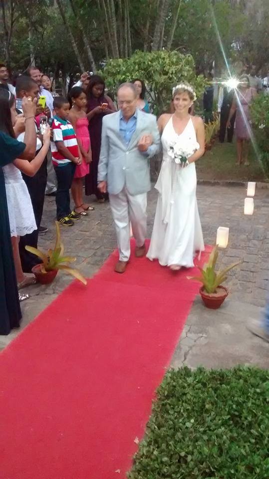 Casamento Marcos Palmeira e Gabriela Gastal (Foto: Reprodução/ Facebook)