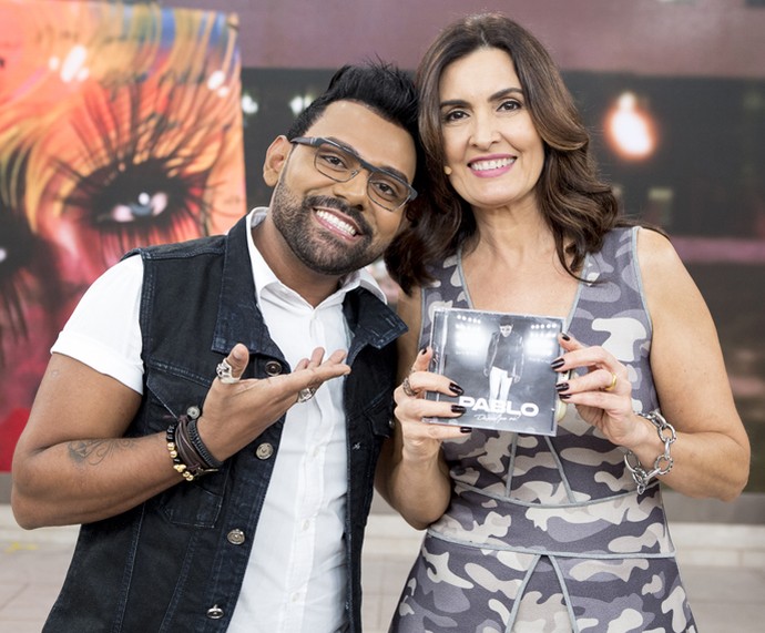 O cantor Pablo do arrocha animou o 'Encontro' (Foto: Ellen Soares/Gshow) O cantor Pablo do arrocha animou o 'Encontro' (Foto: Ellen Soares/Gshow)