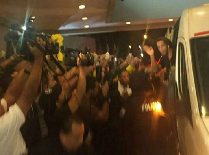Ronaldinho Barcelona Guayaquil (Foto: Reprodução/Instagram)