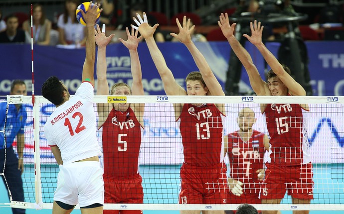 Russia x Irã Liga Mundial fase final (Foto: Divulgação/FIVB)