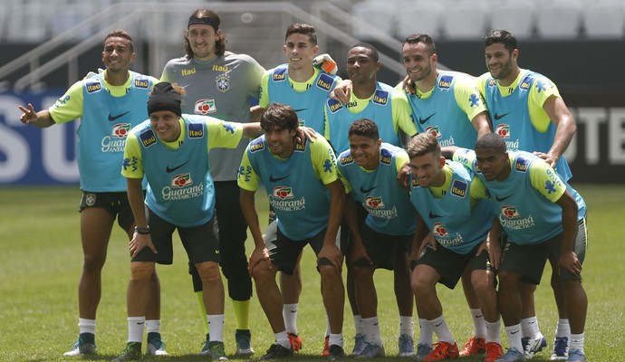 Treino Seleção Brasil Arena Corinthians (Foto: André Mourão / MoWA Press)