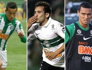 Rafinha, Everton Ribeiro e Emerson coritiba (Foto: Editoria de Arte/Globoesporte.com)