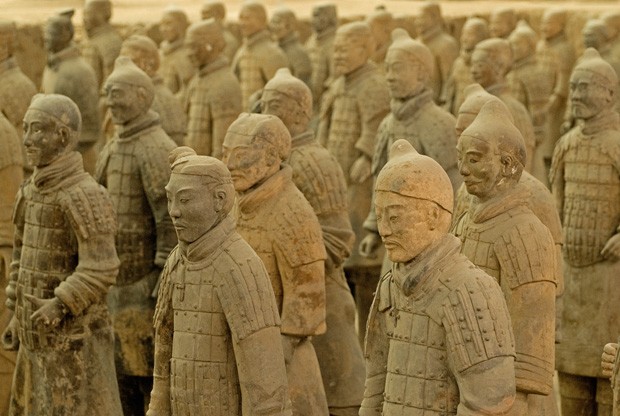 Resultado de imagem para guerreiros de terracota xian