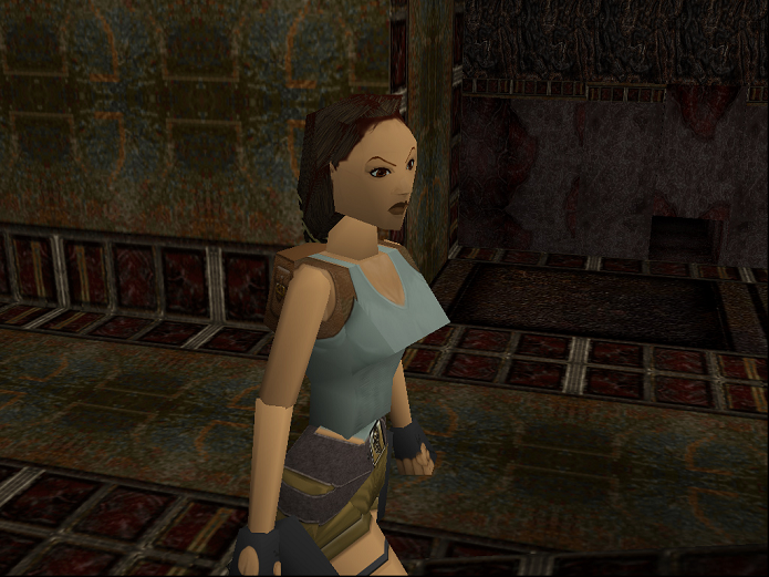 Lara era mais pontuda no primeiro game (Foto: Divulgação)