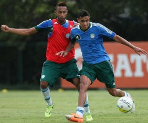 Wellington Palmeiras Alan Kardec (Foto: Cesar Greco/Ag Palmeiras/Divulgação)