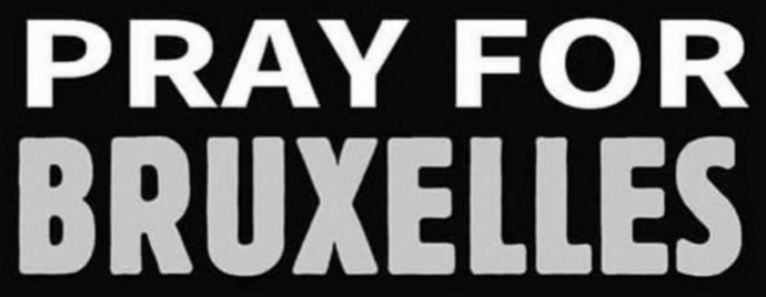 "Reze por Bruxelas", diz mensagem de Felipe Massa (Foto: Reprodução / Instagram)