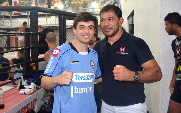  Micael Villagra e Rodrigo Minotauro, UFC (Foto: Raphael Marinho)