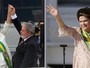 Compare as falas de Dilma nas posses do primeiro e do segundo mandato