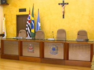 A Câmara de Vereadores de Analândia (Foto: Reprodução/EPTV)