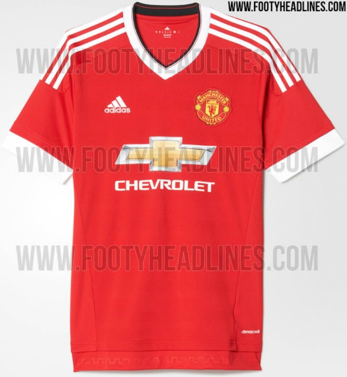 Nova camisa Manchester United 15/16