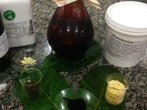 Estrutura de creme branqueadora chinesa