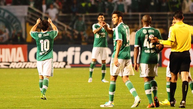 Gol Valdivia, Palmeiras x Icasa (Foto: Marcos Ribolli)