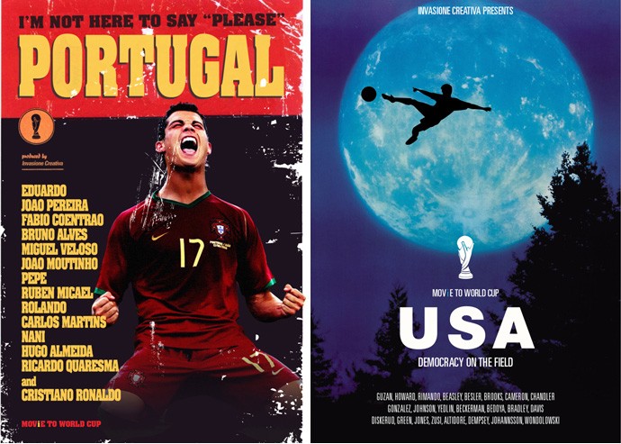 Print selections of World Cup films