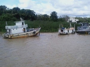 Fiscalização notificou 15 embarcações no Amapá (Foto: Reprodução/TV Amapá)