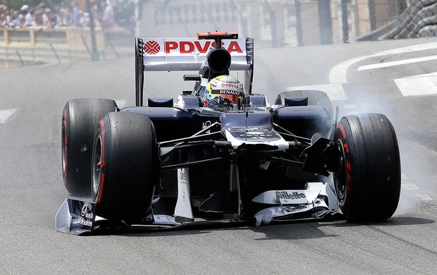 GP de Mônaco, F1, Pastor Maldonado (Foto: Agência AP)