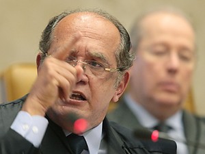 O ministro Gilmar Mendes, relator da ação no STF contra projeto que inibe novos partidos (Foto: Carlos Humberto/SCO/STF)