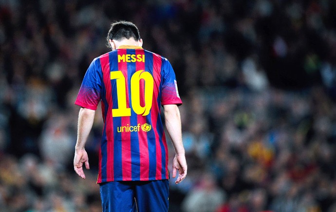 Messi Barcelona e Espanyol (Foto: Getty Images)