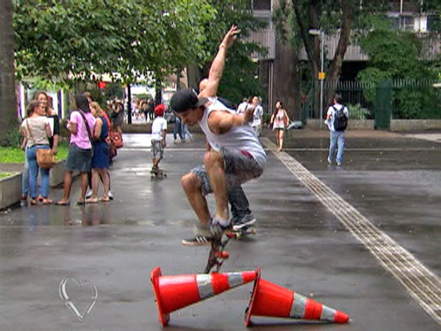 Moda skate: mais que um estilo de se vestir, um estilo de se viver em São Paulo (Foto: Mais Você / TV Globo)
