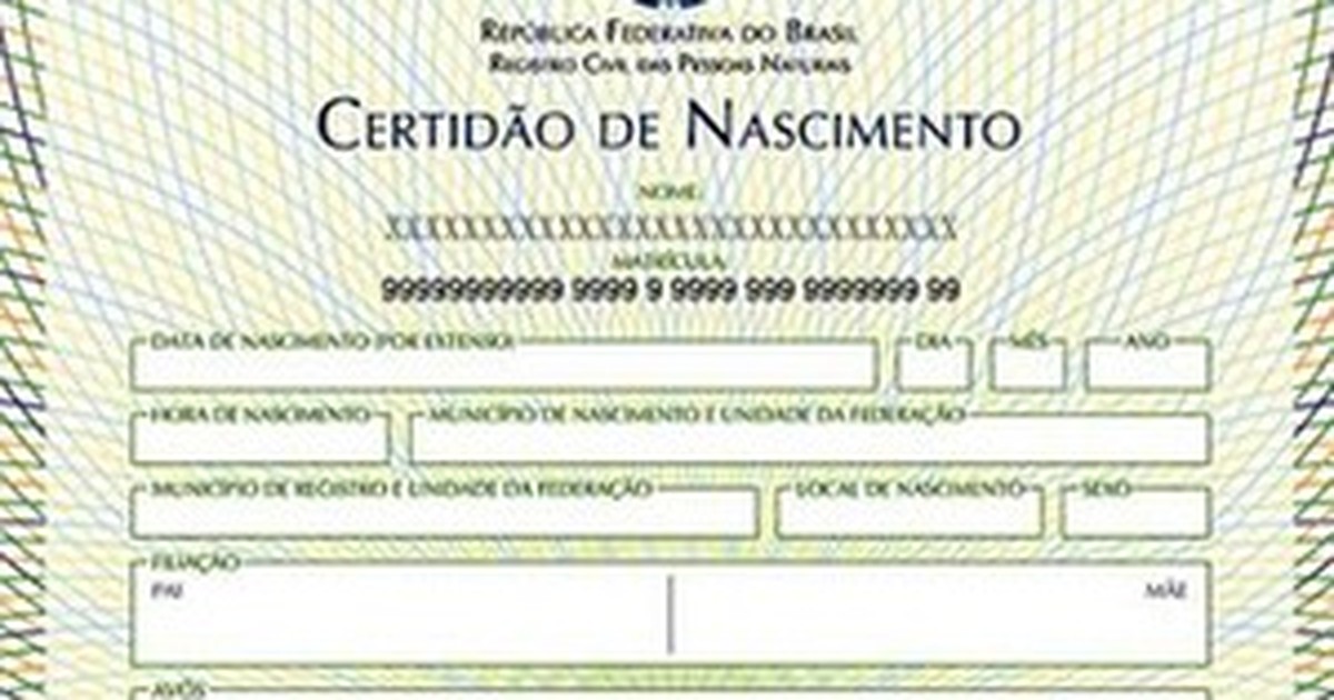 Como Saber O Numero Da Matricula Da Certidão De Nascimento