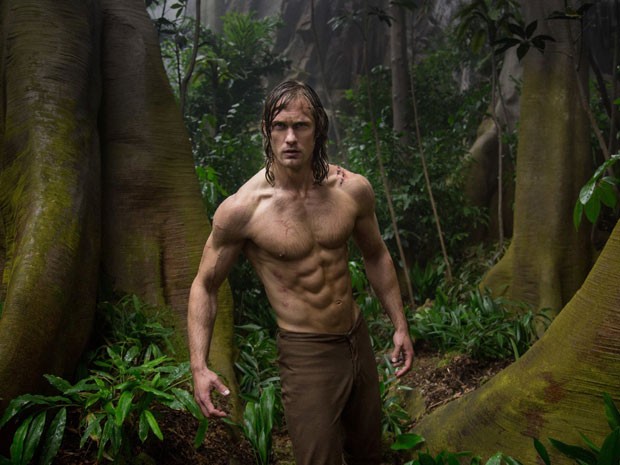 O ator sueco Alexander Skarsgård em cena de 'A lenda de Tarzan' (Foto: Jonathan Olley/Divulgação/Warner Bros. Entertainment Inc. )