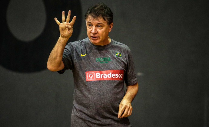 Rubén Magnano seleção brasileira basquete (Foto: Gaspar Nobrega/Inovafoto)