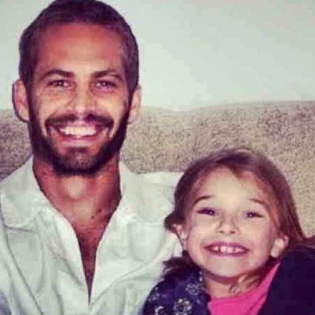 Paul Walker com a filha (Foto: Reprodução/Instagram) Paul Walker com a filha (Foto: Reprodução/Instagram)