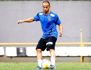 Leo treino Santos (Foto: Ricardo Saibun / Divulgação Santos FC)