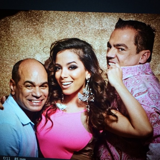 Kaká Morais, Anitta e Marco Antônio Di Biaggi (Foto: Instagram / Reprodução)