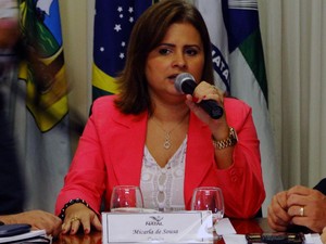Micarla de Sousa, prefeita de Natal (Foto: Ricardo Araújo/G1)