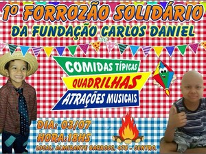 Festa quer ajudar no tratamento de crianças amapaenses com câncer em SP (Foto: Reprodução/Facebook)