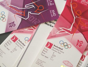 Ingressos brasileiros para os Jogos de Londres (Foto: Cahê Mota / Globoesporte.com)