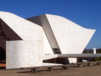 Prédio do Panteão da Pátria, que fica na Praça dos Três Poderes, em Brasília (Foto: GDF/Divulgaçãoo)
