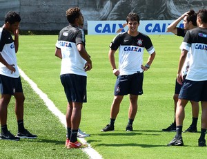 Treino Corinthians (Foto: Alexandre Lozetti / Globoesporte.com)