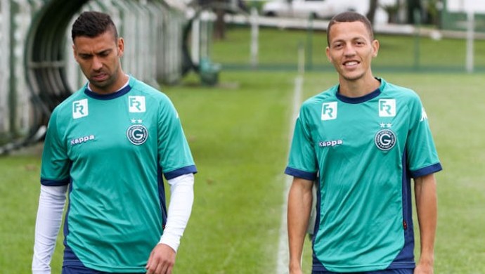 William Kozlowski e Robert - Goiás (Foto: Rosiron Rodrigues / Goiás E.C.)