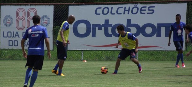 Ryder e Souza Bahia (Foto: Jayme Brandão / Divulgação / Esporte Clube Bahia) Ryder e Souza Bahia (Foto: Jayme Brandão / Divulgação / Esporte Clube Bahia)